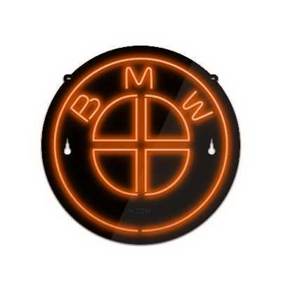 چراغ دیواری نئون دیزاین طرح BL_ORG