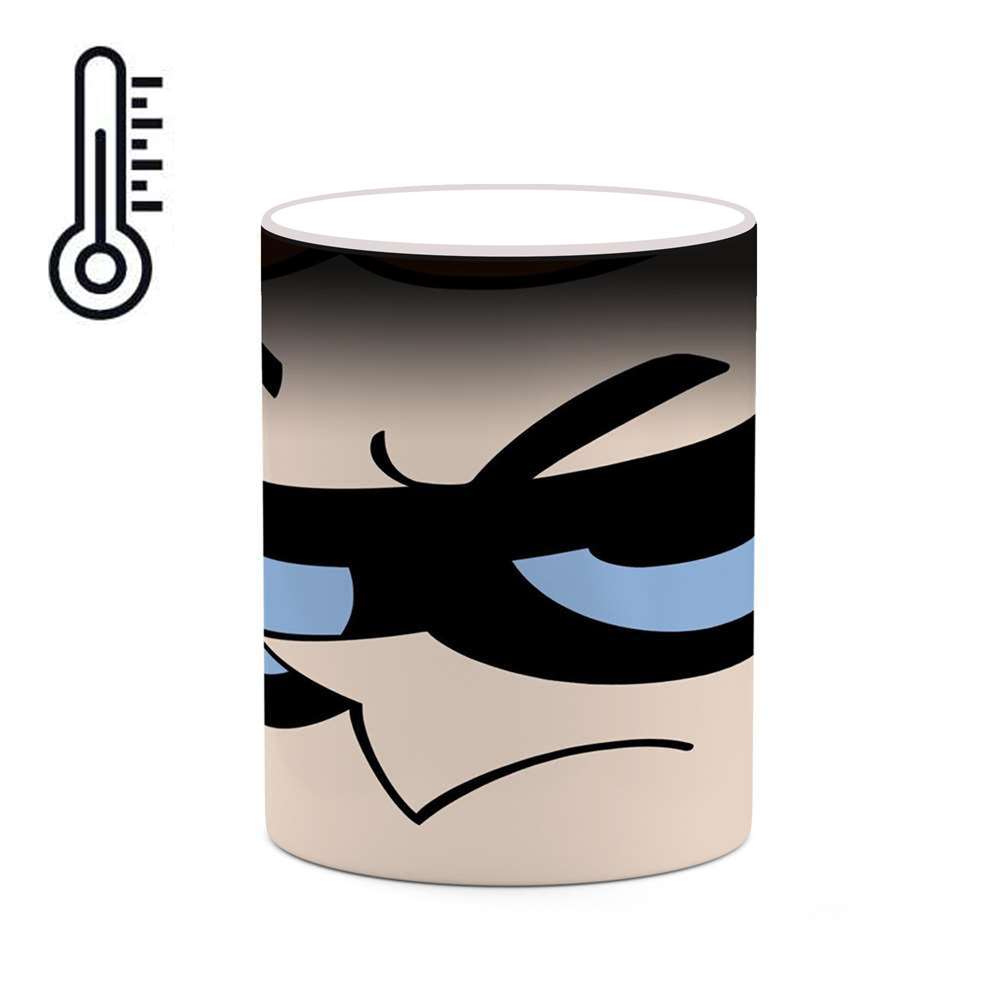 ماگ حرارتی کاکتی طرح کارتون Dexter Laboratory مدل mgh22456