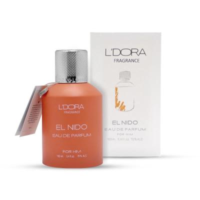 ادوپرفیوم مردانه مدل EL NIDO لدورا فرگرنس 100 میلیلیتر