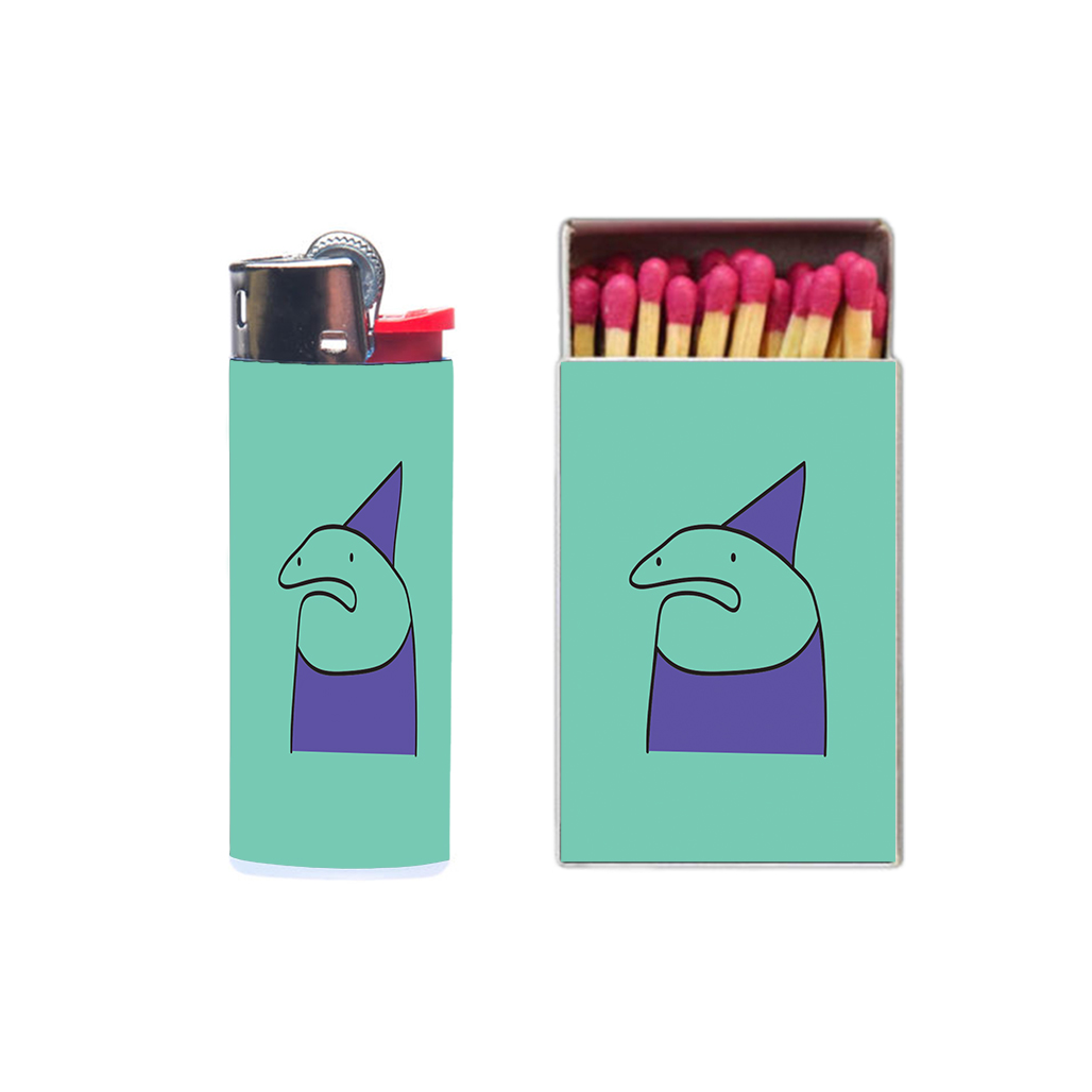 فندک مدل میقولی کد 2430 به همراه کبریت