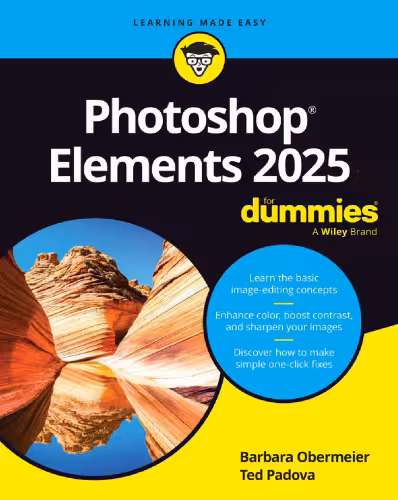خرید و دانلود نسخه کامل کتاب Photoshop Elements 2025 For Dummies