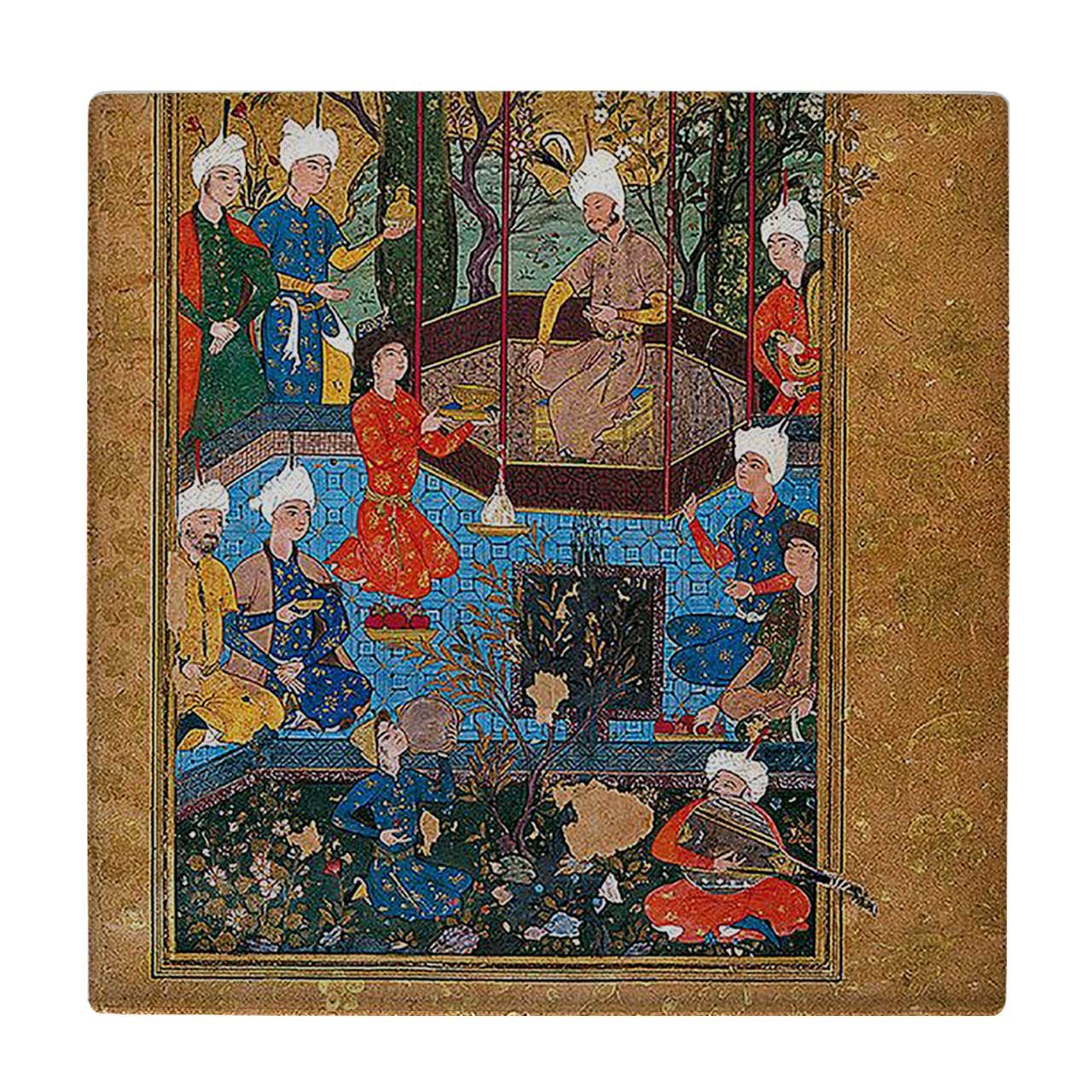 کاشی طرح نگارگری مدل لوحی کد klh1525