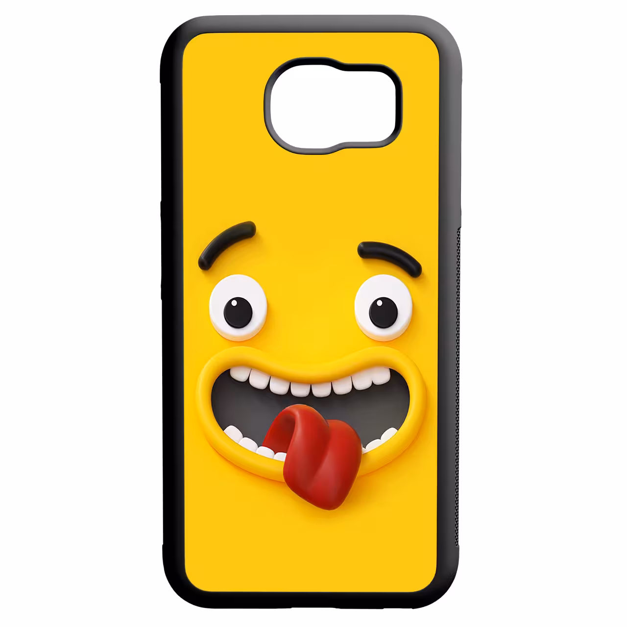 کاور طرح شکلک کد 1105409115 مناسب برای گوشی موبایل سامسونگ galaxy s6