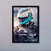 تابلو مدل فرمول یک والتری بوتاس Bottas کد LA-F1G1014B