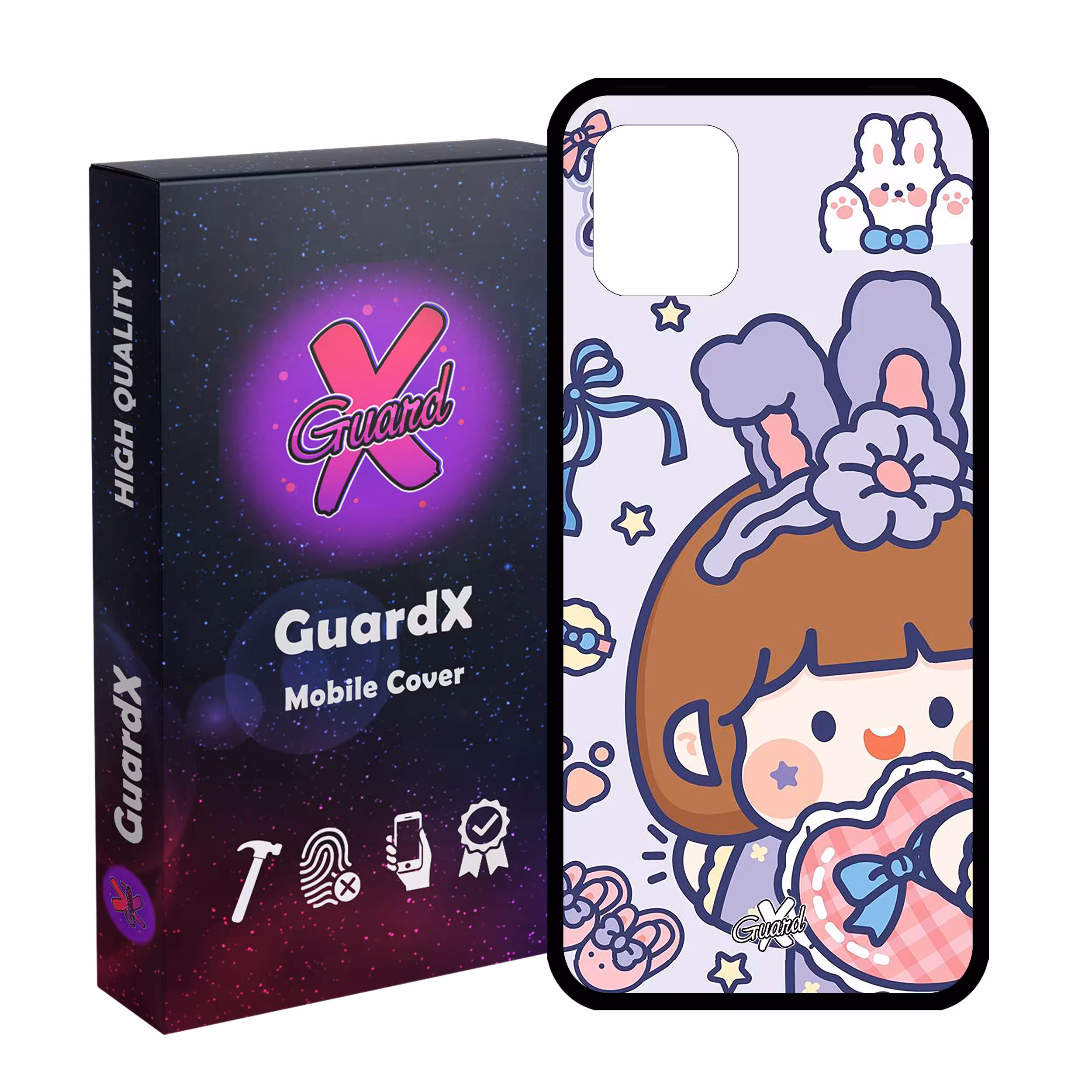 کاور گارد ایکس طرح Roro Jump مدل Glass10443 مناسب برای گوشی موبایل سامسونگ Galaxy Note 10 Lite / A81
