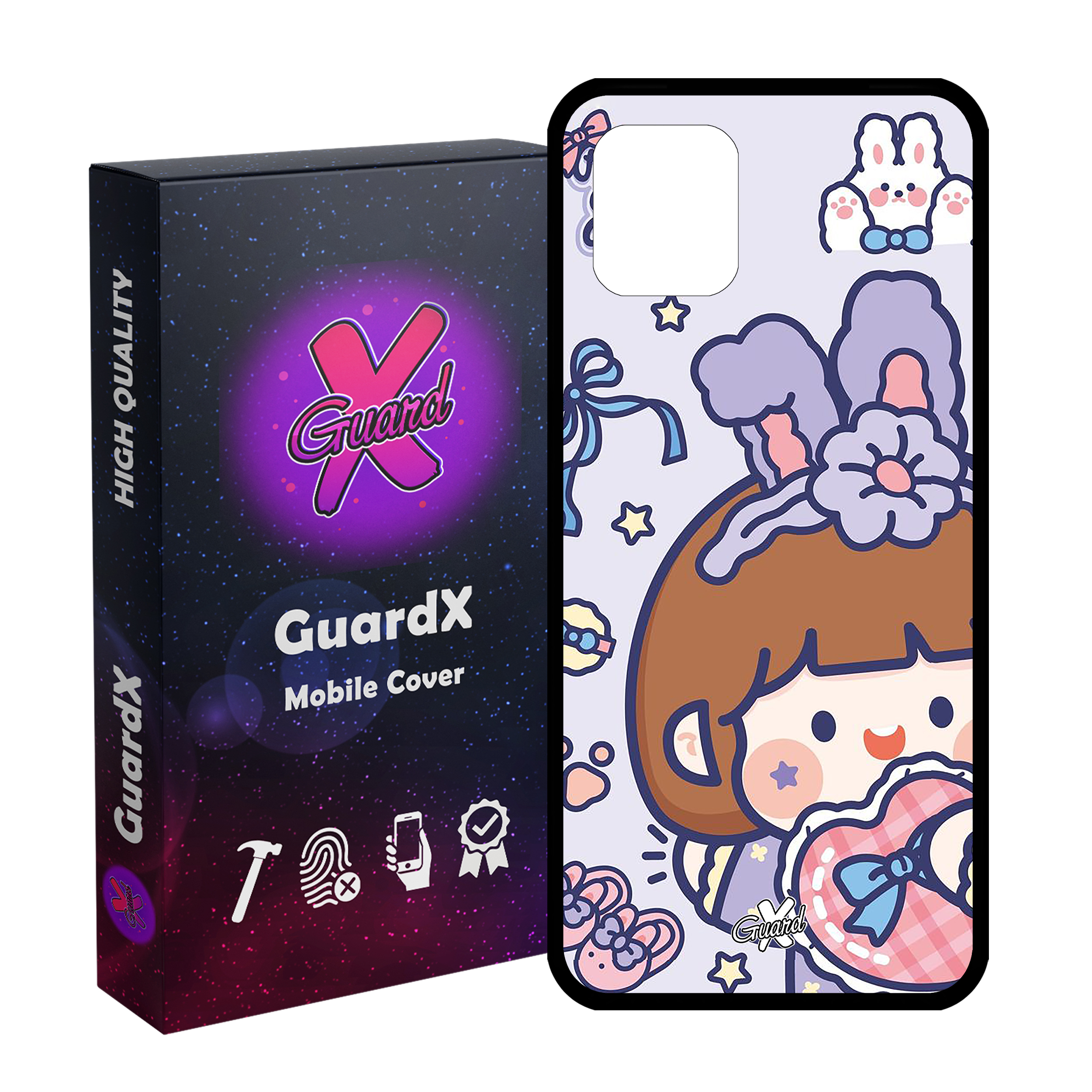 کاور گارد ایکس طرح Roro Jump مدل Glass10443 مناسب برای گوشی موبایل سامسونگ Galaxy Note 10 Lite / A81