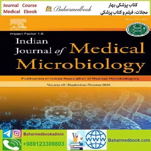 Indian Journal of Medical Microbiology Volume 38 Issue 1 to 3 4
