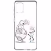 کاور طرح Olaf &amp; Baymax مناسب برای گوشی موبایل سامسونگ Galaxy A31 