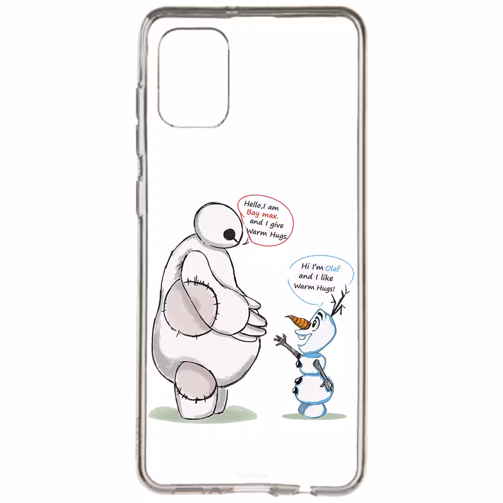 کاور طرح Olaf &amp; Baymax مناسب برای گوشی موبایل سامسونگ Galaxy A31 