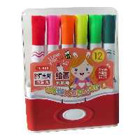 ماژیک رنگ آمیزی 12 رنگ کد TL-808