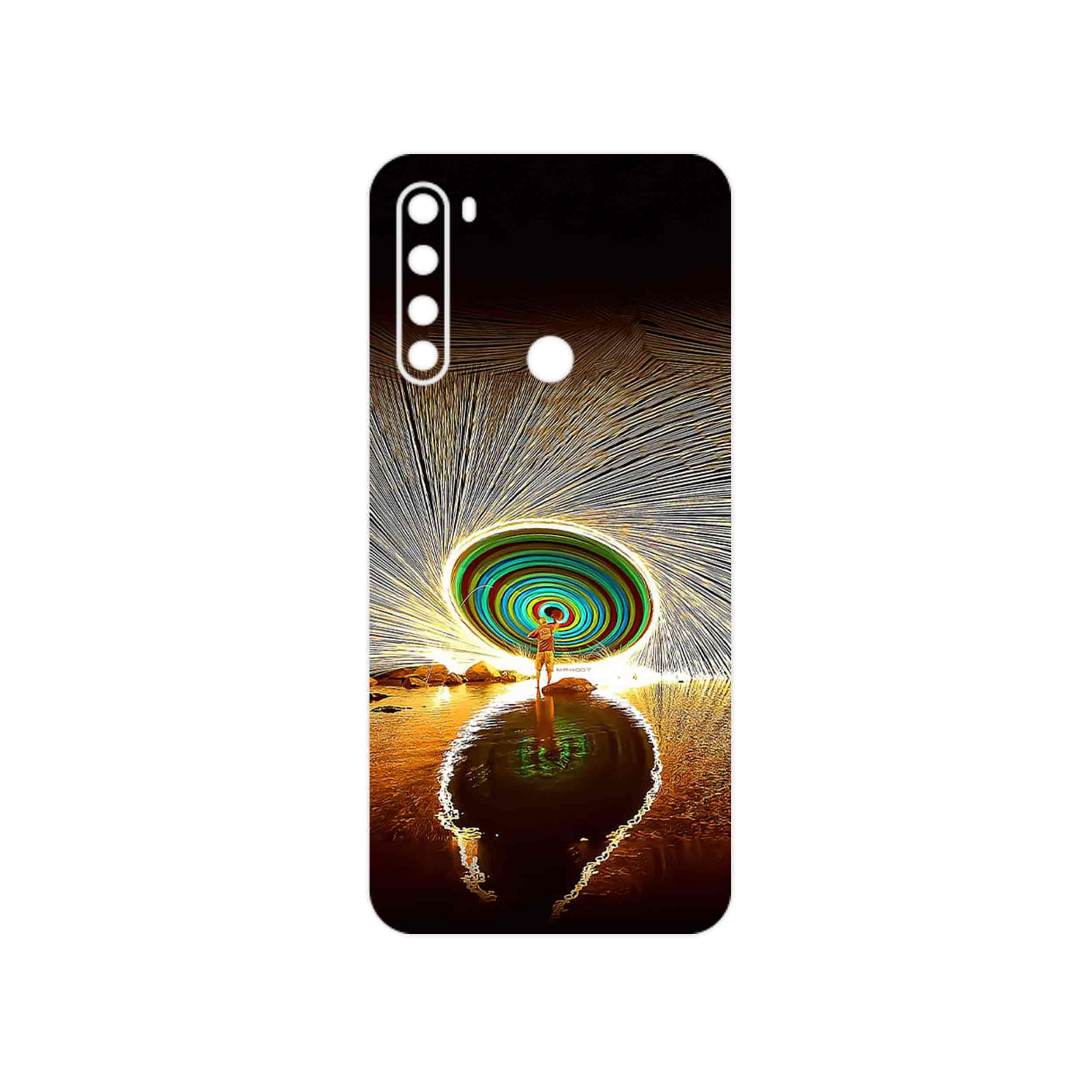 برچسب پوششی ماهوت مدل Night Light Fountain مناسب برای گوشی موبایل شیائومی Redmi Note 8 2021