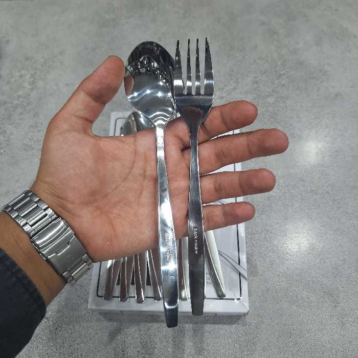 سرویس قاشق و چنگال بلک کوکر ست دوازده عددی 