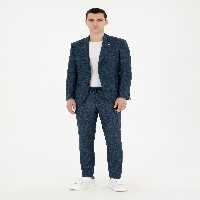 کت و شلوار مردانه آبی لاجوردی روشن پیرکاردین - فروشگاه لباس شهرمون