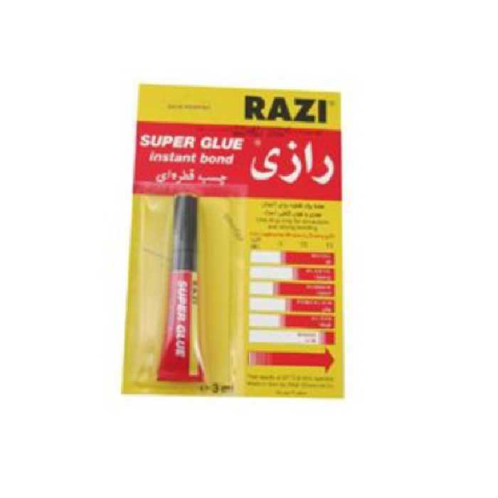 چسب قطره ای تیوپی 3گرمی رازی