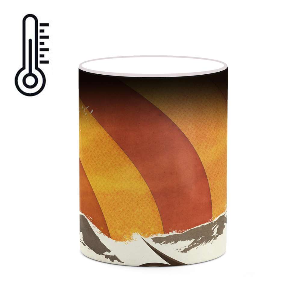 ماگ حرارتی کاکتی طرح فانتزی مدل mgh18949