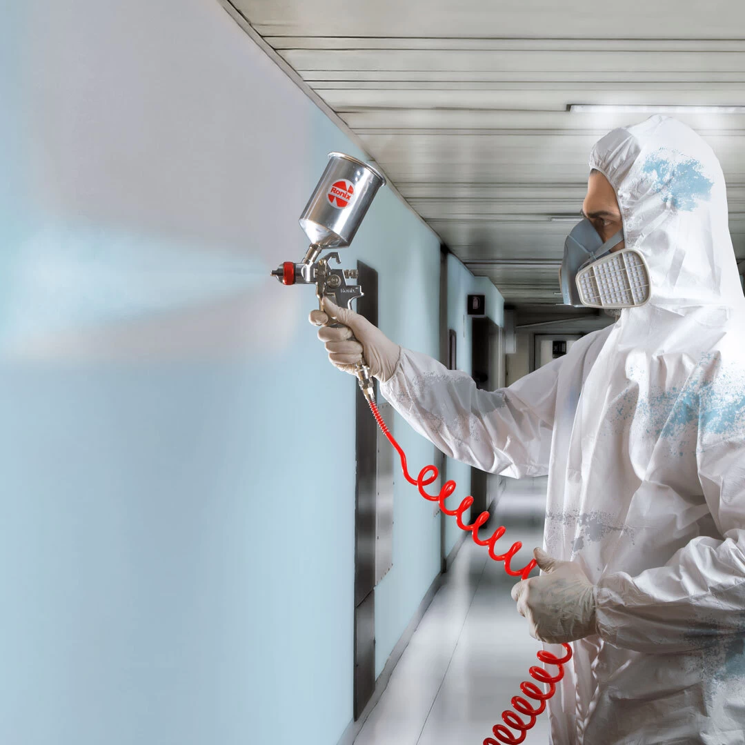 پیستوله بادی حرفه ای مدل H-827 نازل 1.5 رونیکس کد محصول: RH-6315