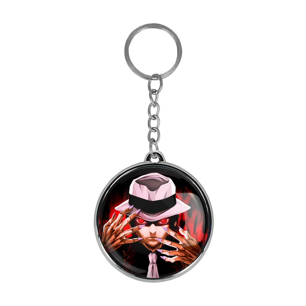 جاکلیدی خندالو طرح کیبوتسوجی موزان انیمه شیطان کش مدل دوطرفه کد 1326313256