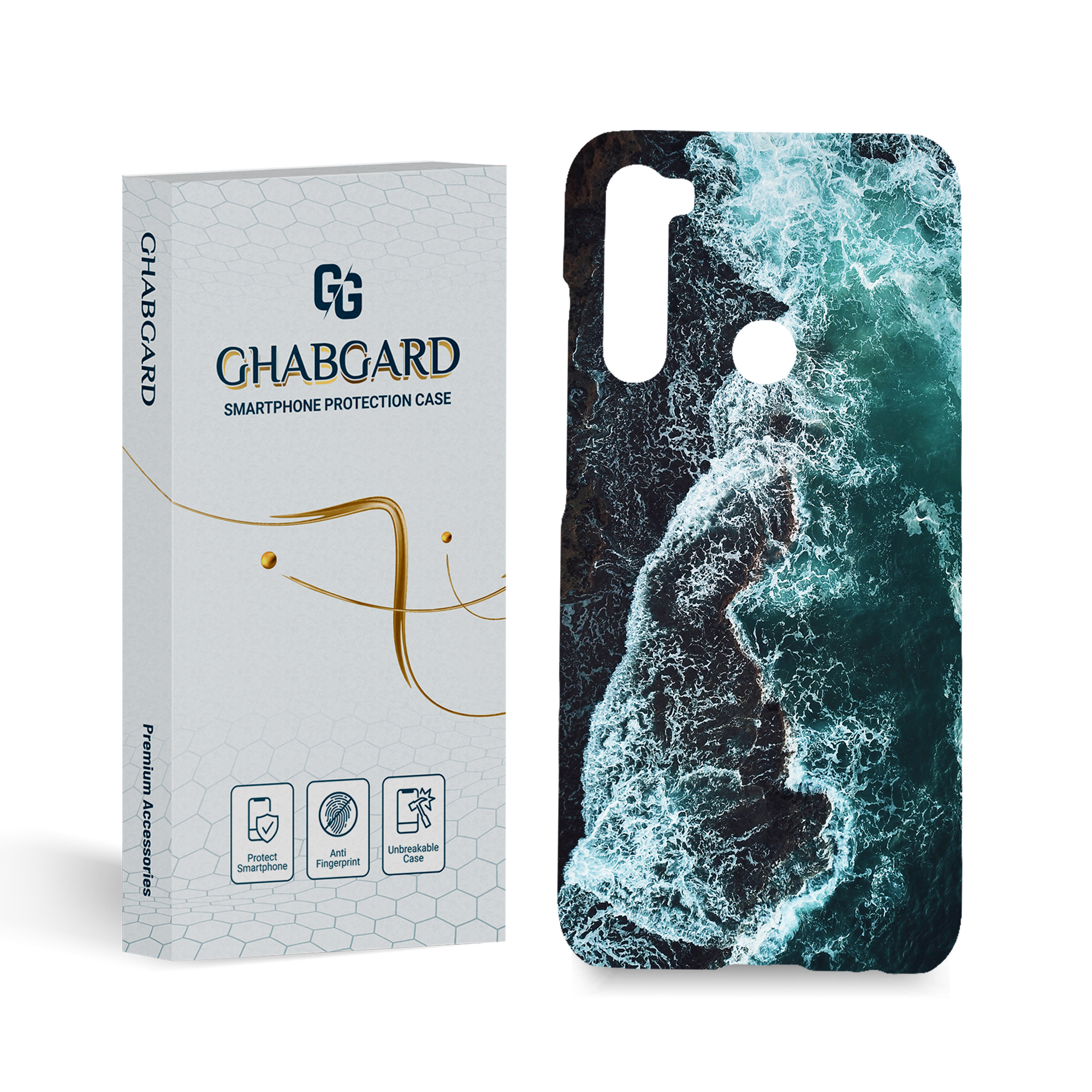 کاور قاب گارد مدل طبیعت مناسب برای گوشی موبایل  شیائومی Redmi note8  