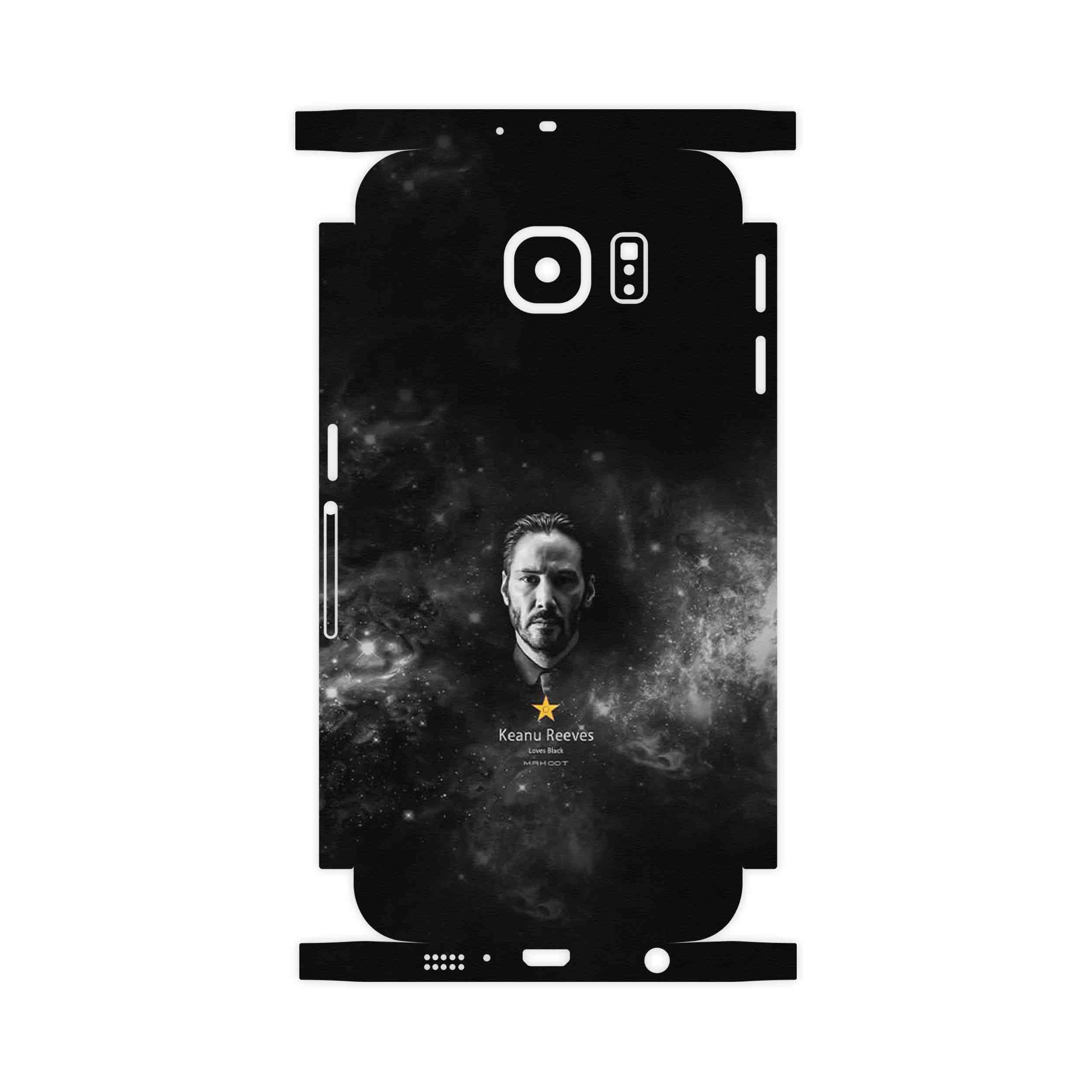 برچسب پوششی ماهوت مدل Keanu Reeves-FullSkin مناسب برای گوشی موبایل سامسونگ Galaxy S6 Edge
