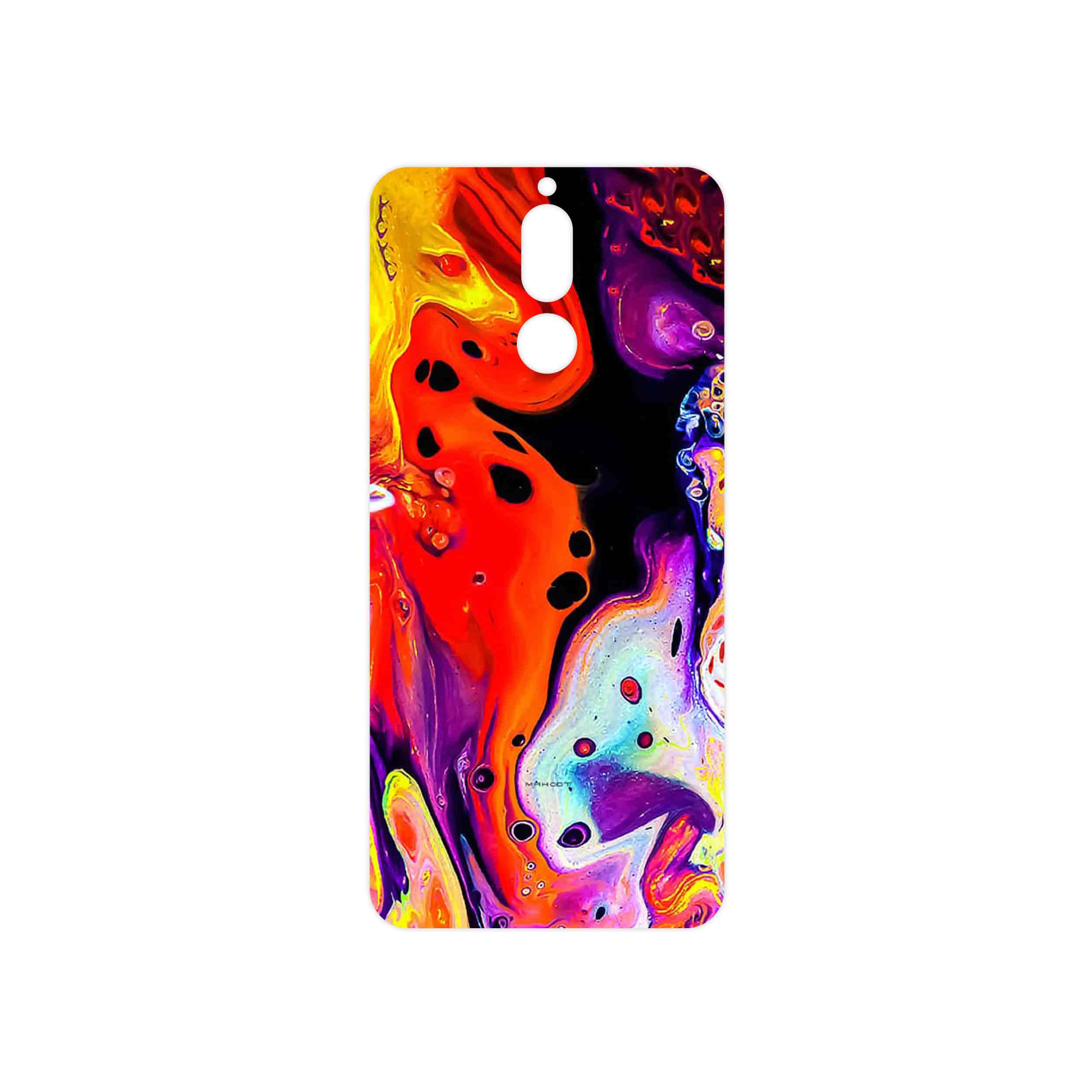 برچسب پوششی ماهوت مدل Abstract Oil Art مناسب برای گوشی موبایل هوآوی Mate 10 Lite