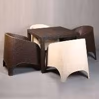ست میز و صندلی ناصر پلاستیک مدل 890-323