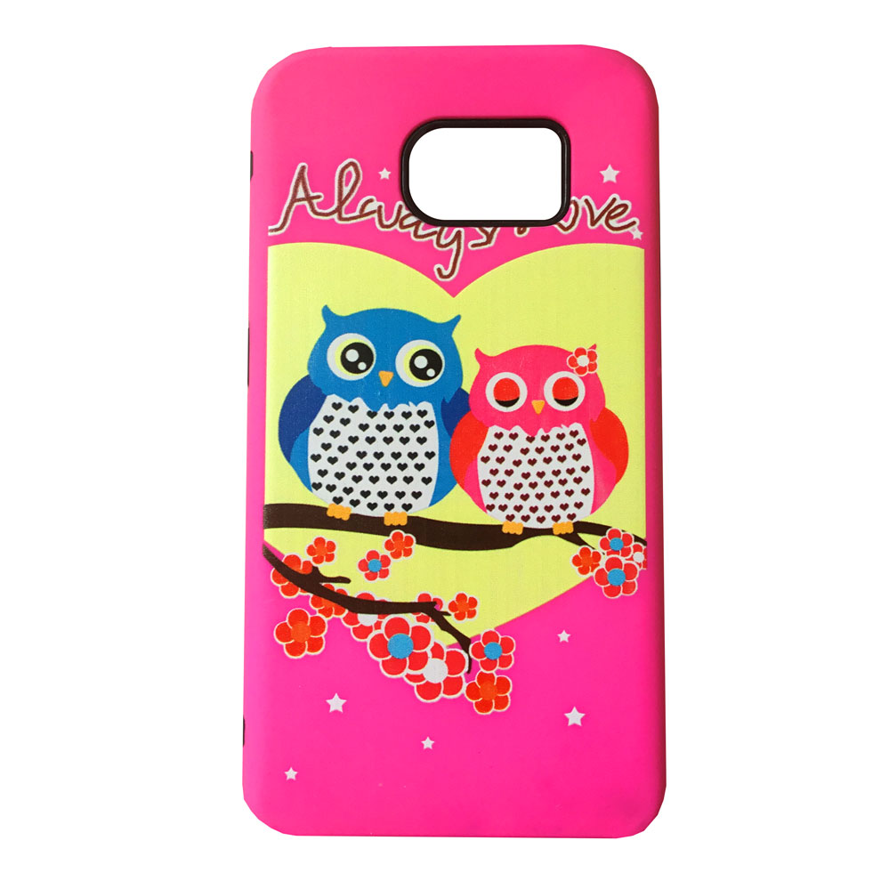 کاور طرح جغد کد D33 مناسب برای گوشی موبایل سامسونگ Galaxy S6