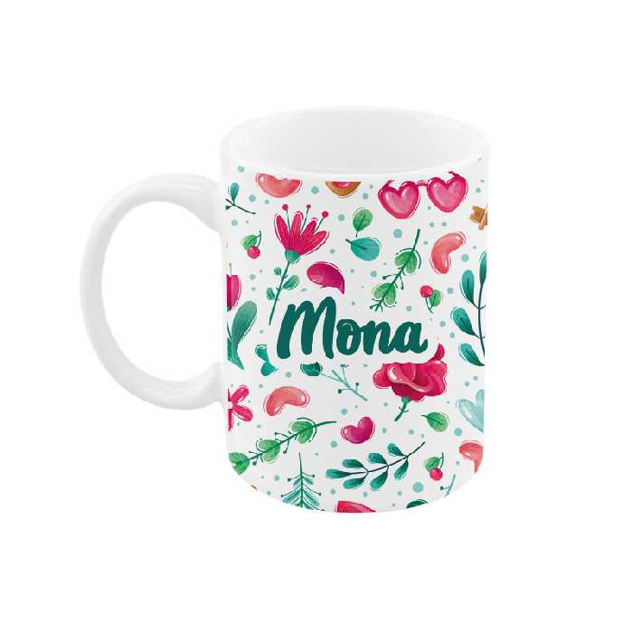 ماگ رژارت مدل اسم مونا