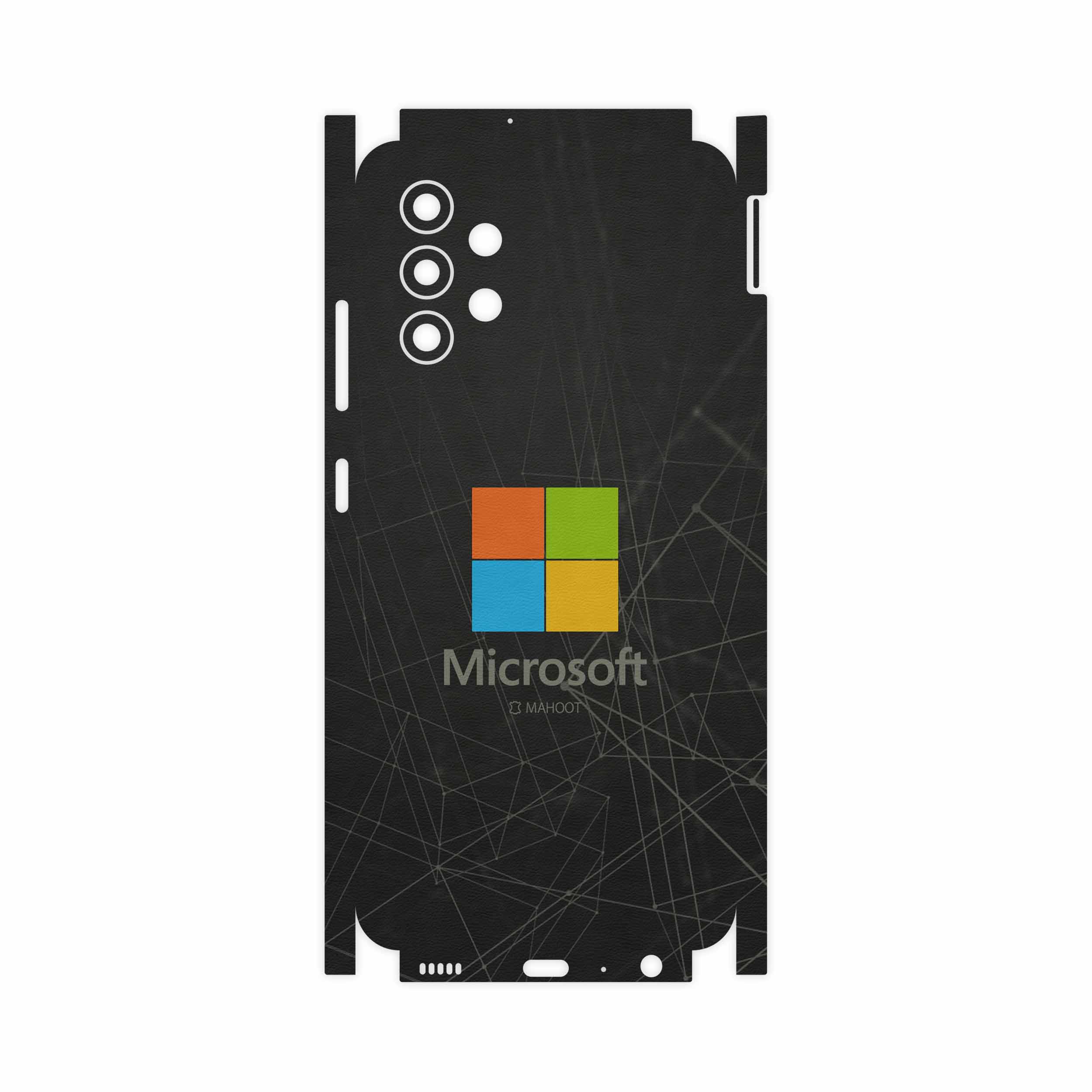 برچسب پوششی ماهوت مدل Microsoft-Logo-FullSkin مناسب برای گوشی موبایل سامسونگ Galaxy A32 4G