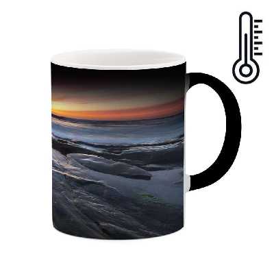 ماگ حرارتی کاکتی طرح منظره مدل mgh14086