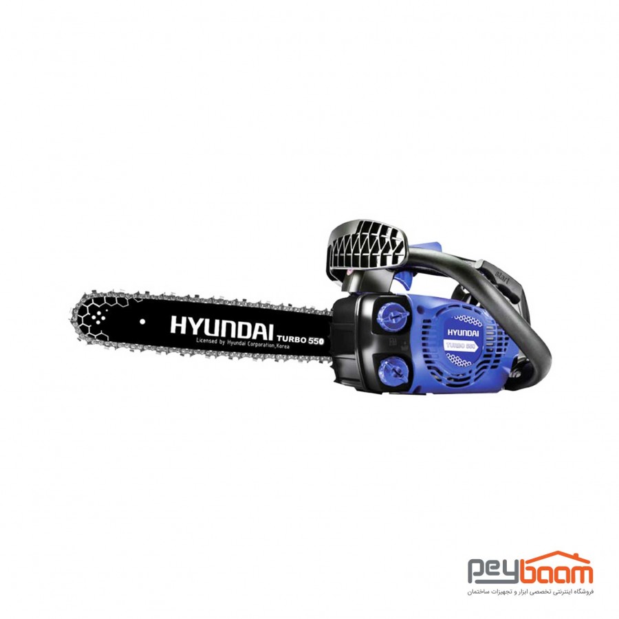 اره زنجیری موتوری هیوندای مدل TURBO 550