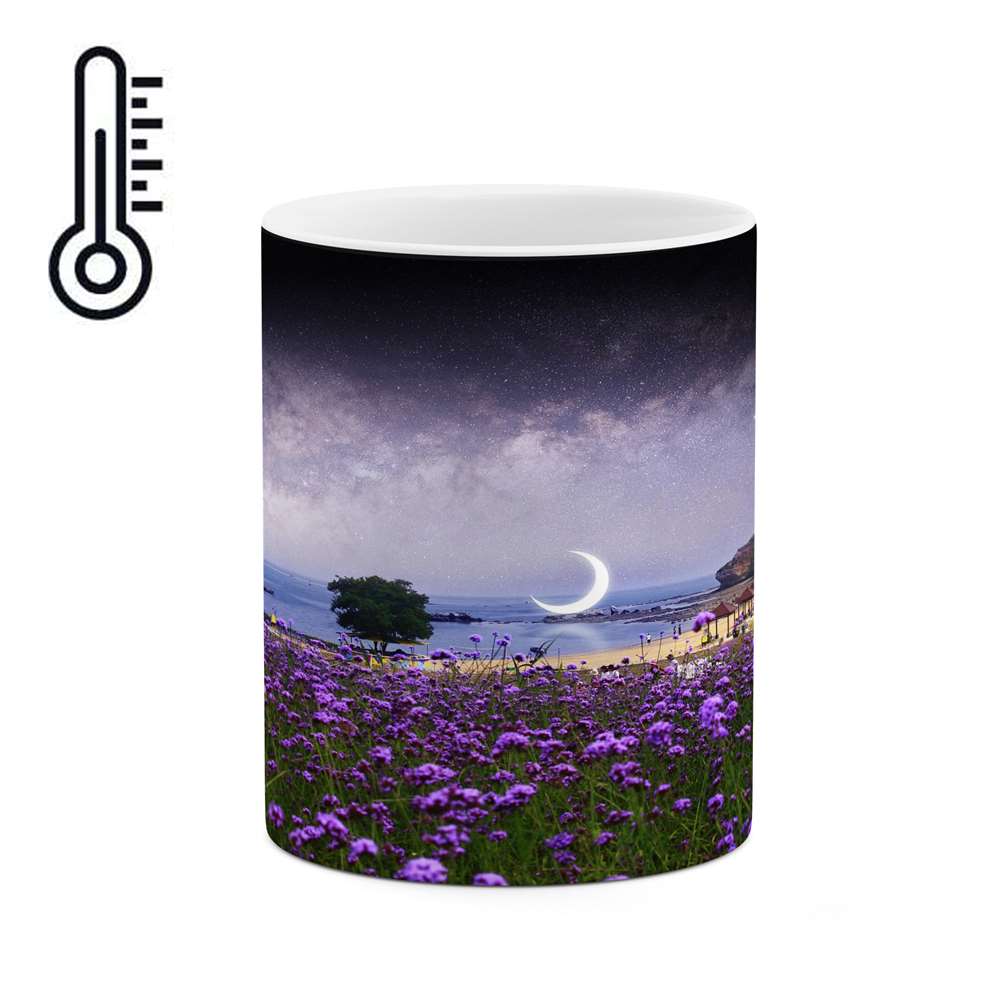 ماگ حرارتی کاکتی طرح منظره مدل mgh16323