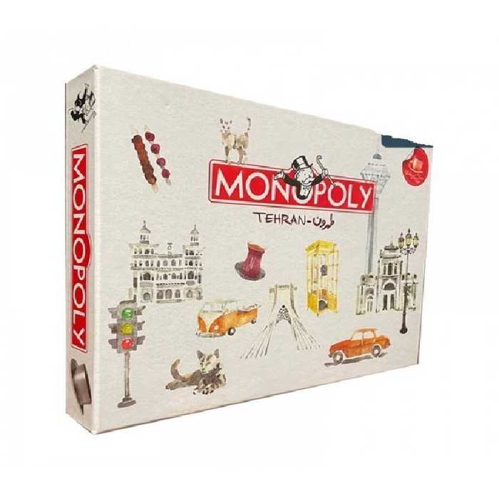 بازی مونوپولی طهرون MONOPOLY | نشر چشمه رشت