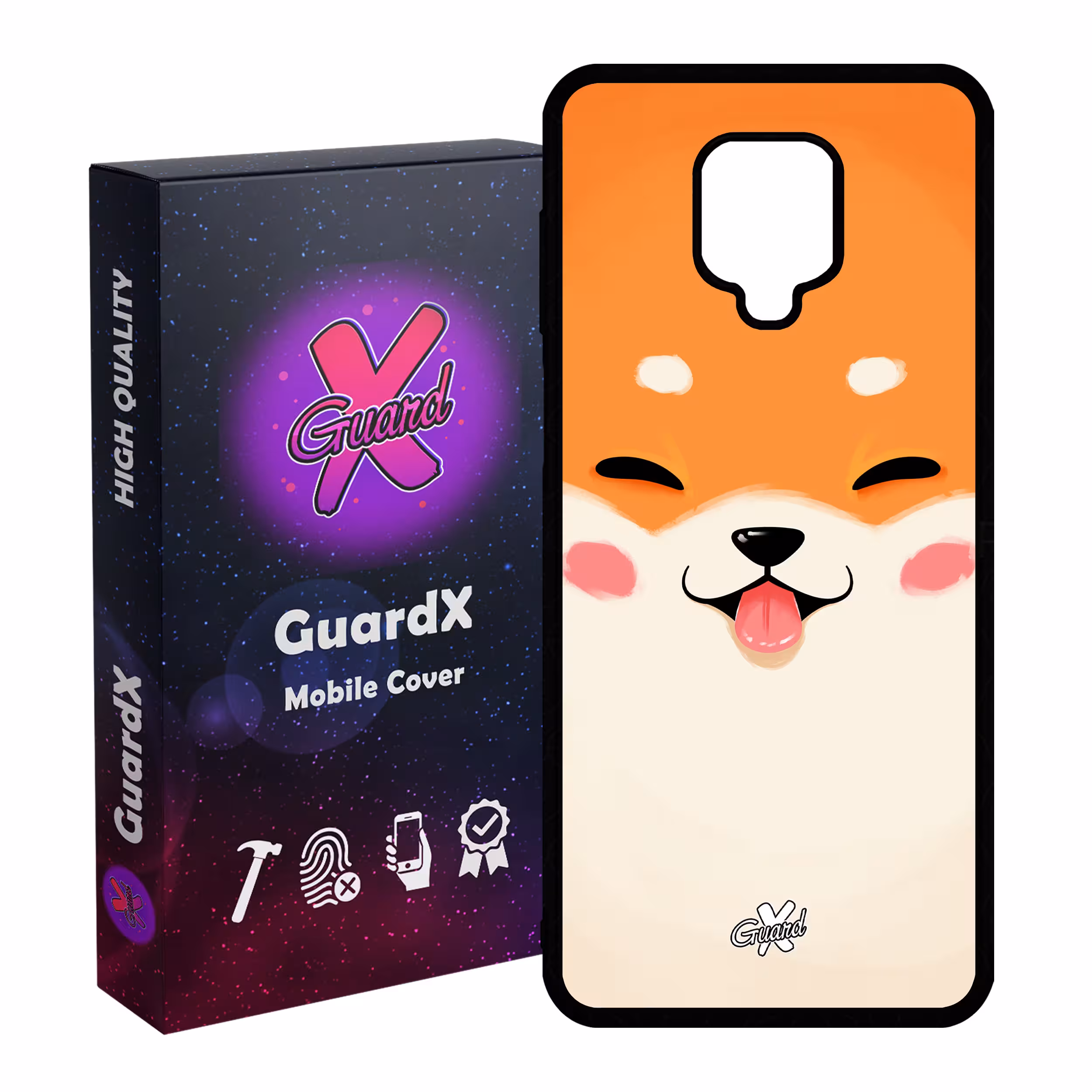 کاور گارد ایکس طرح Pet مدل Glass10243 مناسب برای گوشی موبایل شیائومی Redmi Note 9S / Note 9 Pro / Note 9 Pro Max