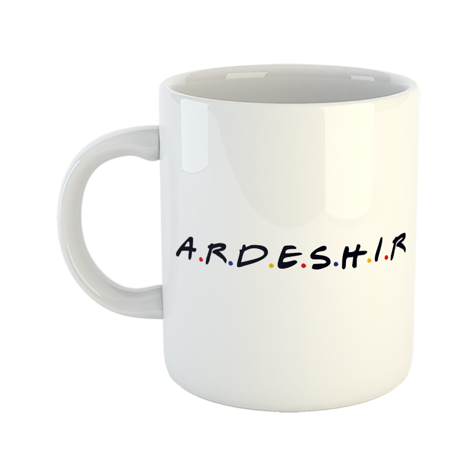 ماگ طرح فرندز مدل اردشیر