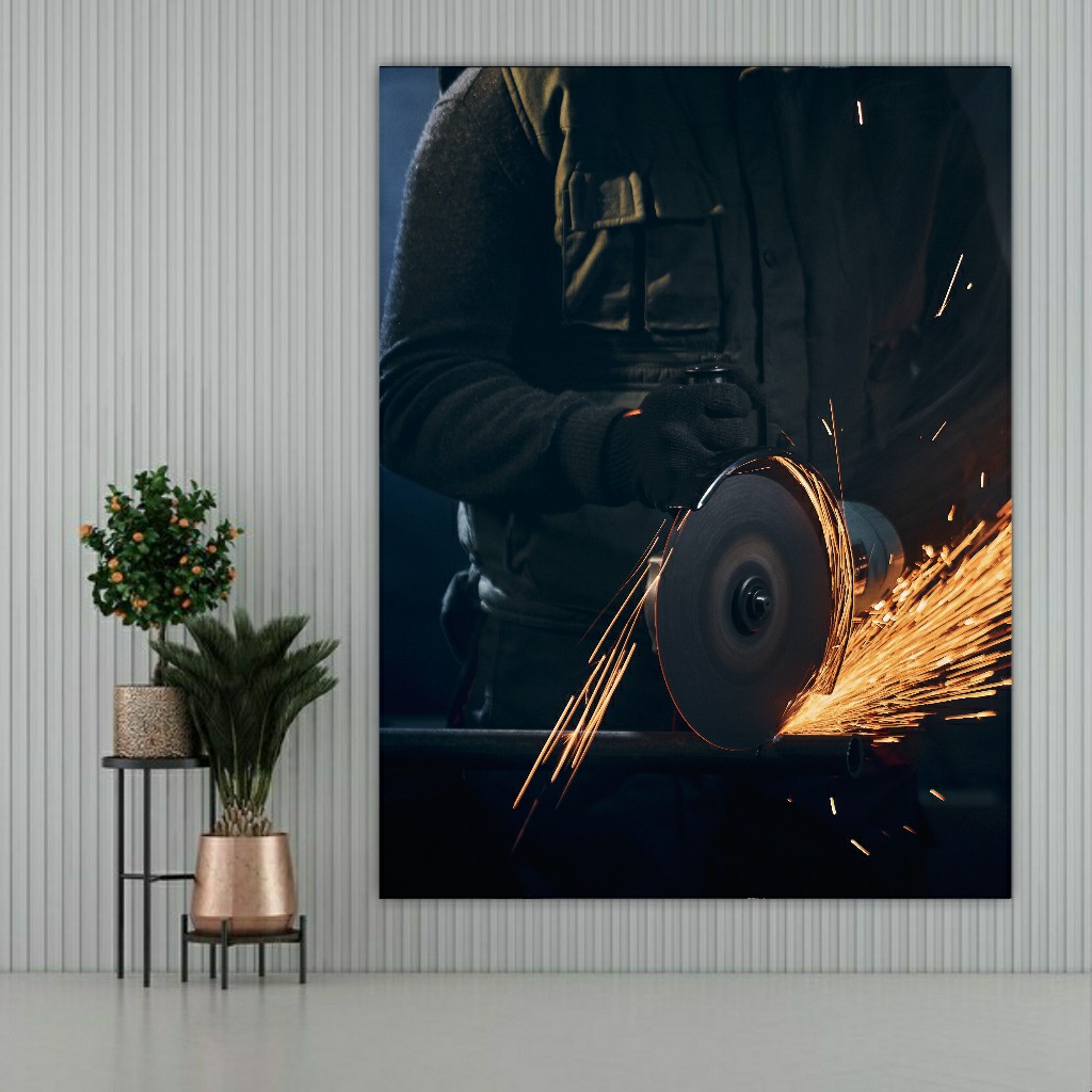 تابلو بوم طرح مهندسی ساختمان مدل تراشکاری کد SDB2820