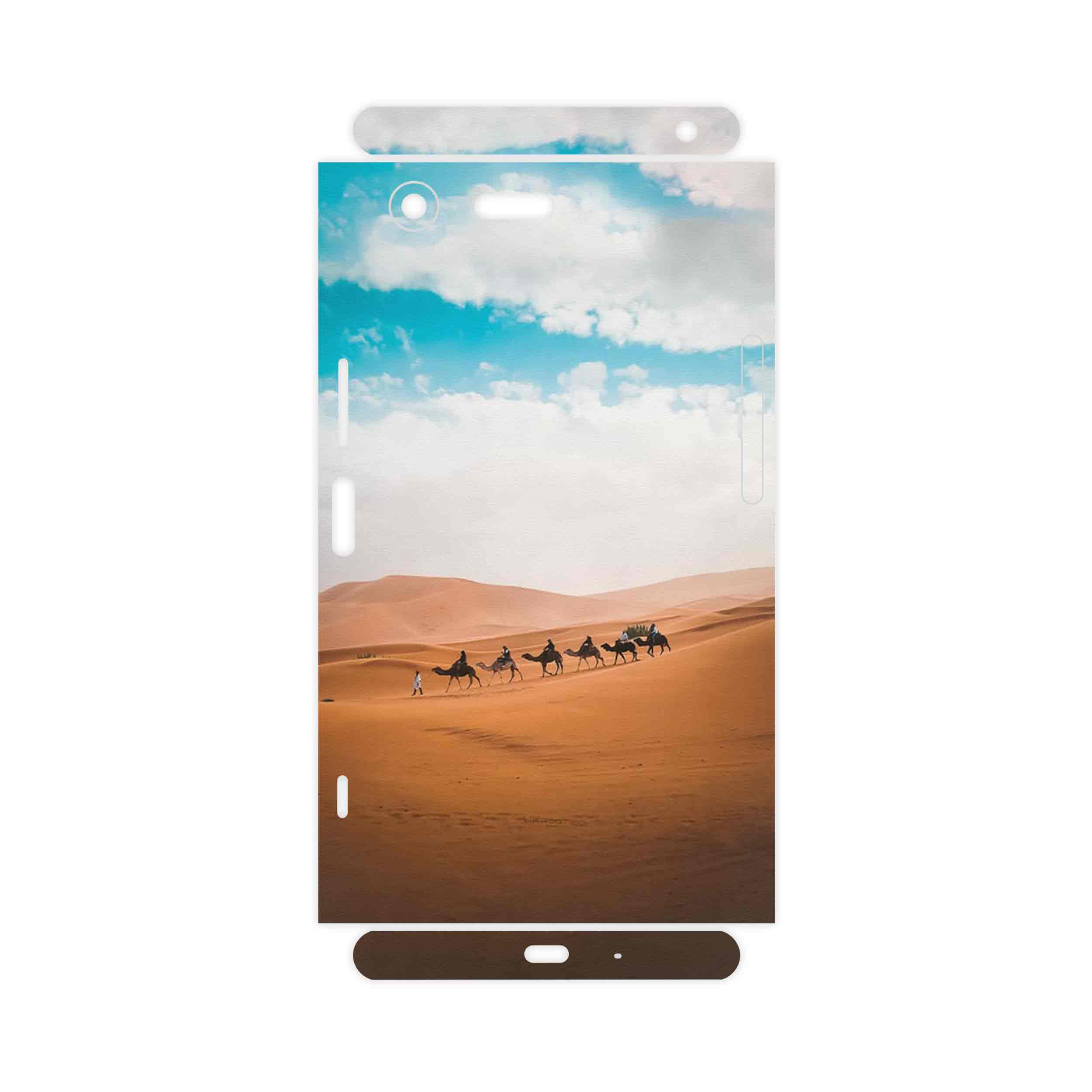 برچسب پوششی ماهوت مدل Camel-FullSkin مناسب برای گوشی موبایل سونی Xperia XZ Premium