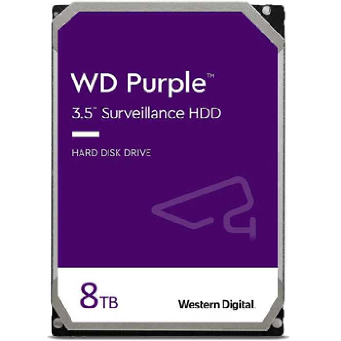 هارددیسک اینترنال وسترن دیجیتال مدل Purple WD84PURZ ظرفیت 8 ترابایت