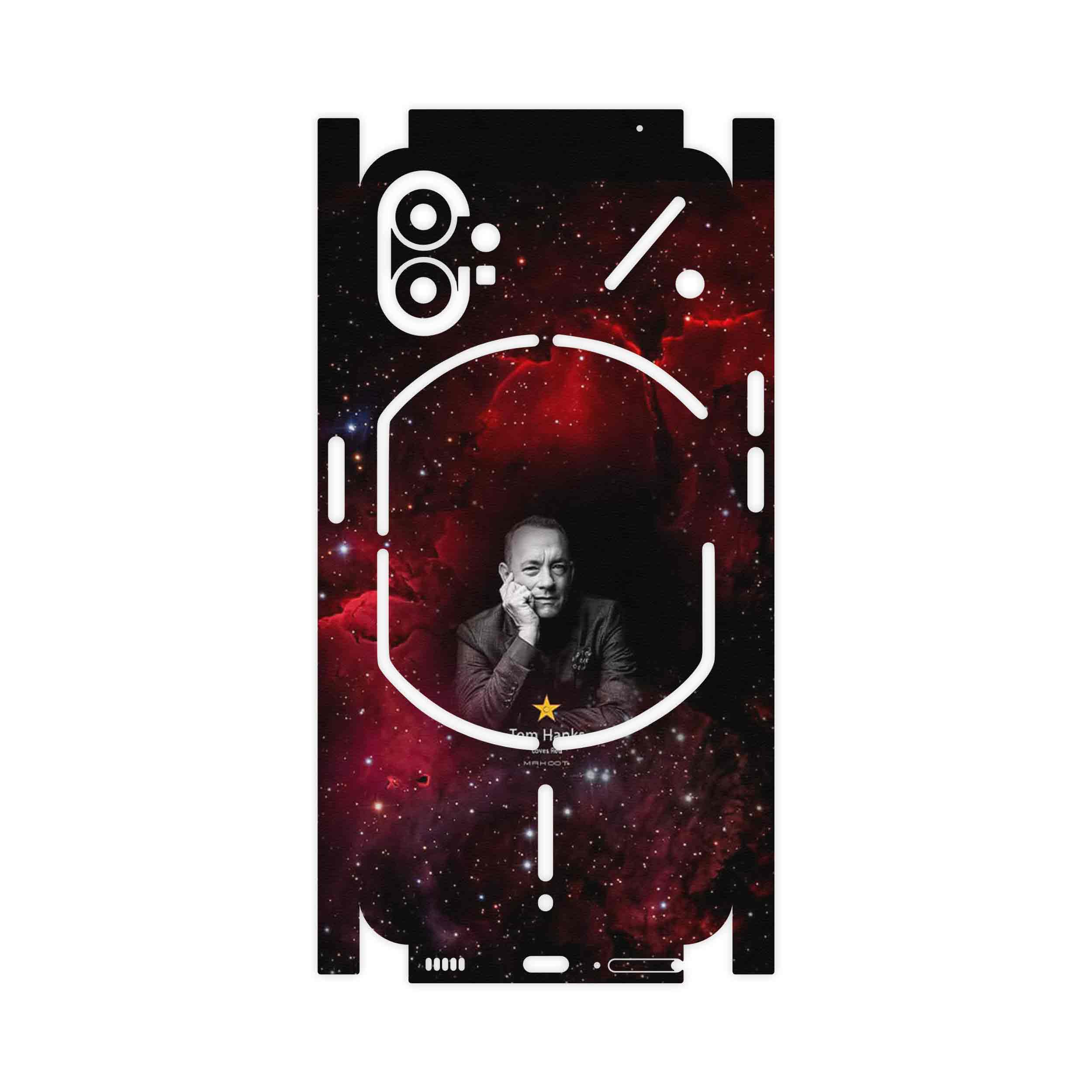 برچسب پوششی ماهوت مدل Tom Hanks-FullSkin مناسب برای گوشی موبایل ناتینگ Phone 1