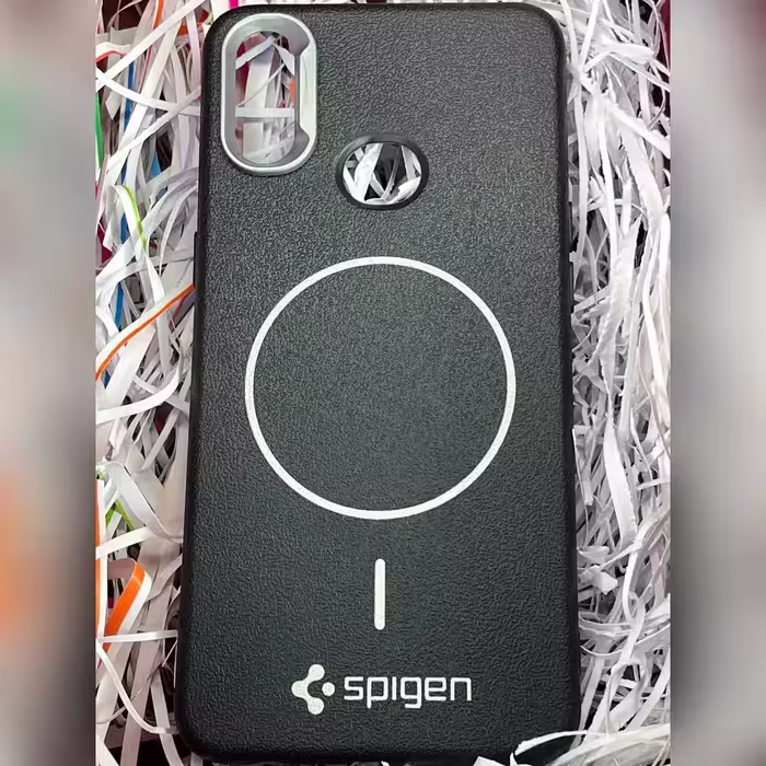 گارد چرمی مگسیف spigen برای سامسونگ samsung A10s - امین 24 امانت دار اعتماد شما