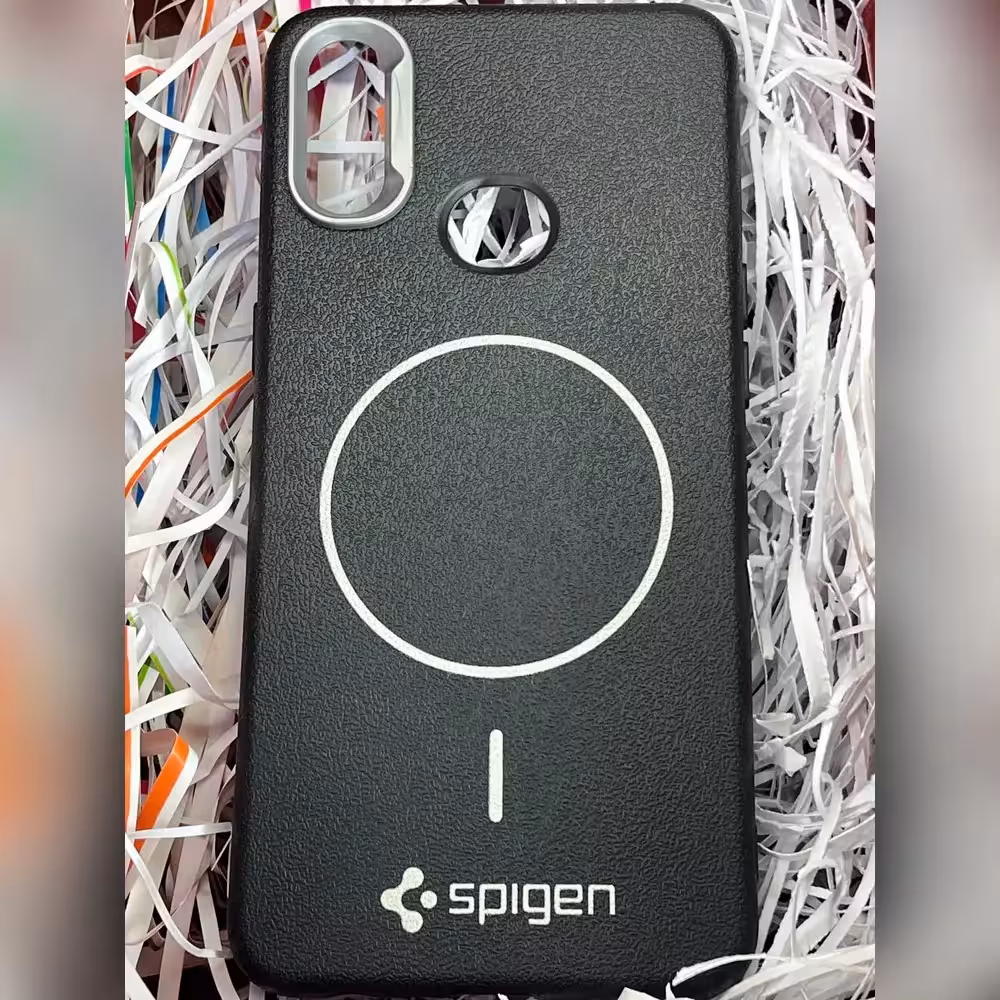 گارد چرمی مگسیف spigen برای سامسونگ samsung A10s - امین 24 امانت دار اعتماد شما