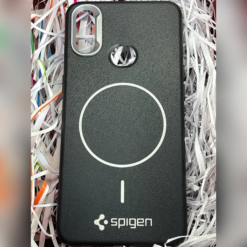 گارد چرمی مگسیف spigen برای سامسونگ samsung A10s - امین 24 امانت دار اعتماد شما