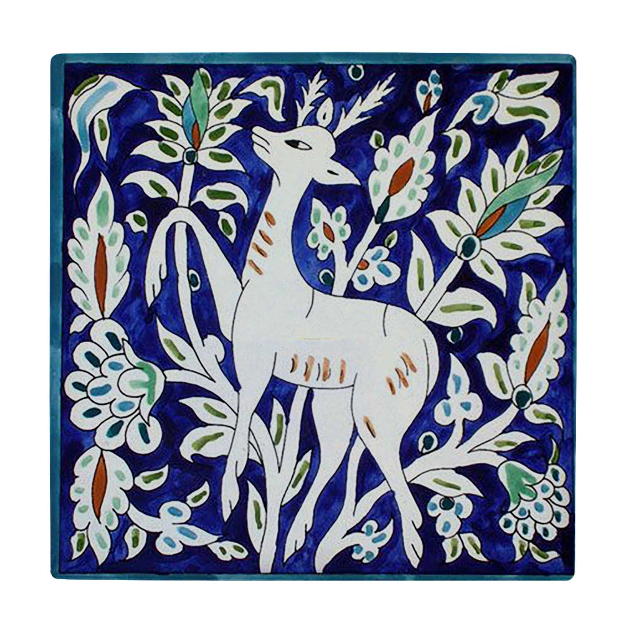 کاشی کارنیلا طرح غزال کد wkk3080