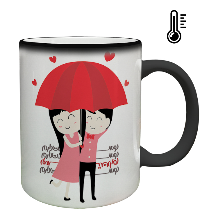 ماگ حرارتی مدل عاشقانه کد 187