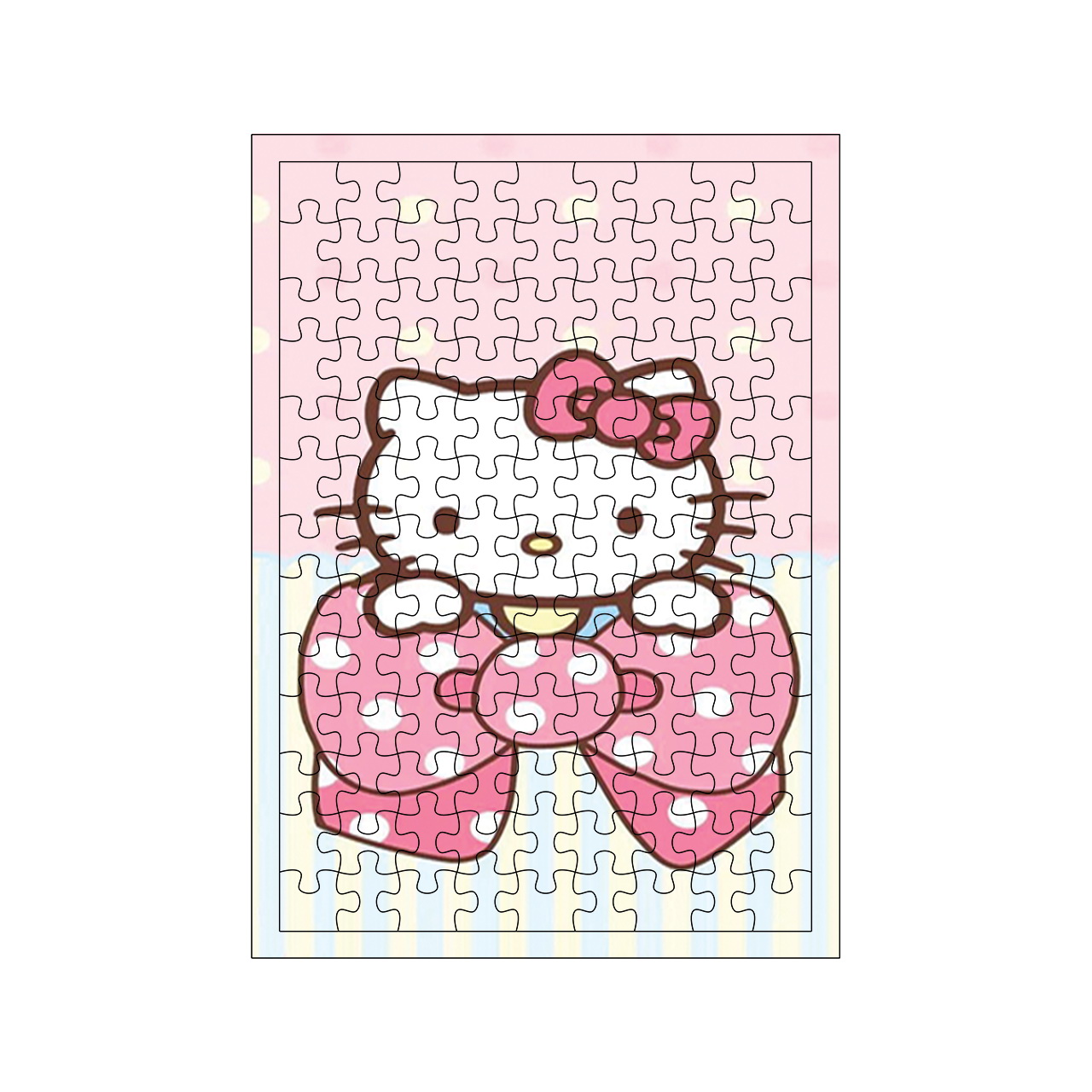 پازل 117 تکه مدل کیتی کد 401