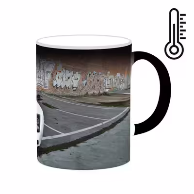 ماگ حرارتی کاکتی طرح Grafiti مدل mgh20490