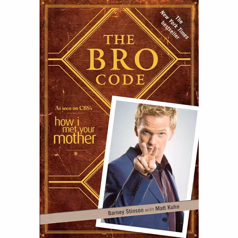 کتاب The Bro Code اثر Barney Stinson نشر Simon &amp; Schuster