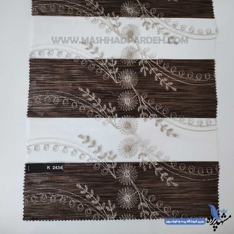 پرده زبرا کد K2434