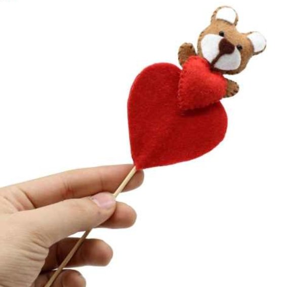 گیفت هدیه ولنتاین (قلب و خرس)