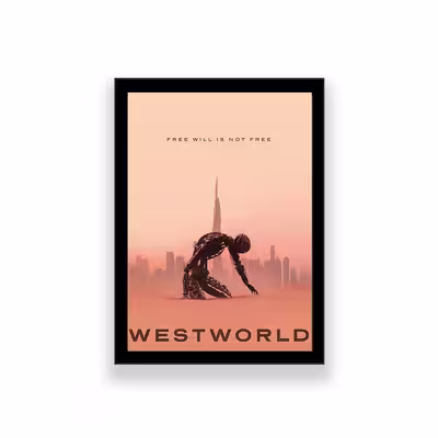 تابلو طرح فیلم west world 