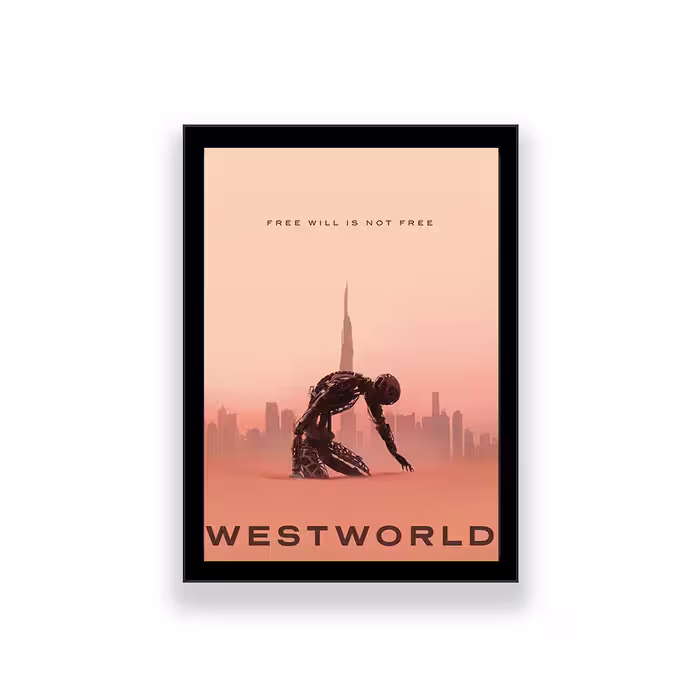 تابلو طرح فیلم west world 